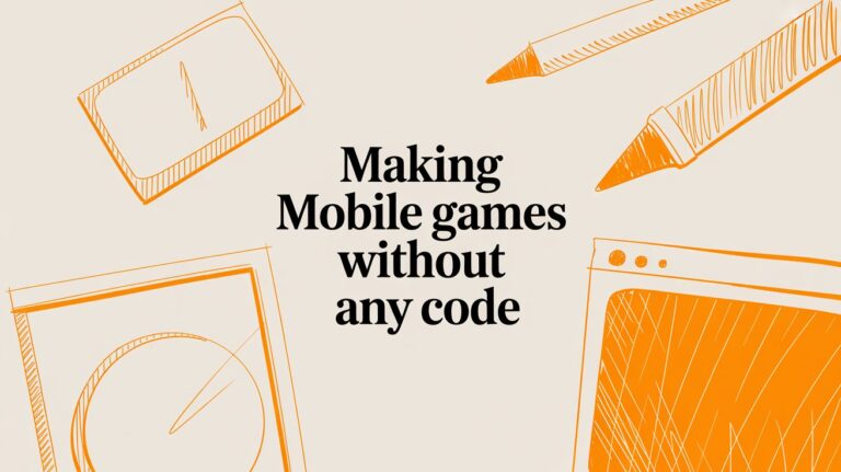 Making Mobile Games Without Any Code