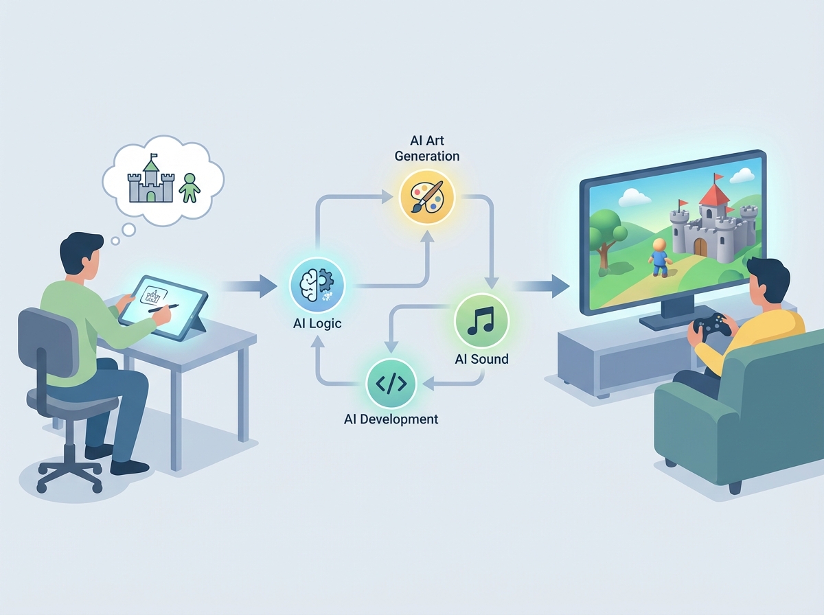 Illustration for: AI Game Tutorial: Your Step-by-Step Guide