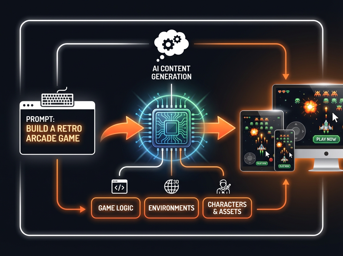 Illustration for: The Next-Generation AI Content Generation Platform for Interactive Experiences