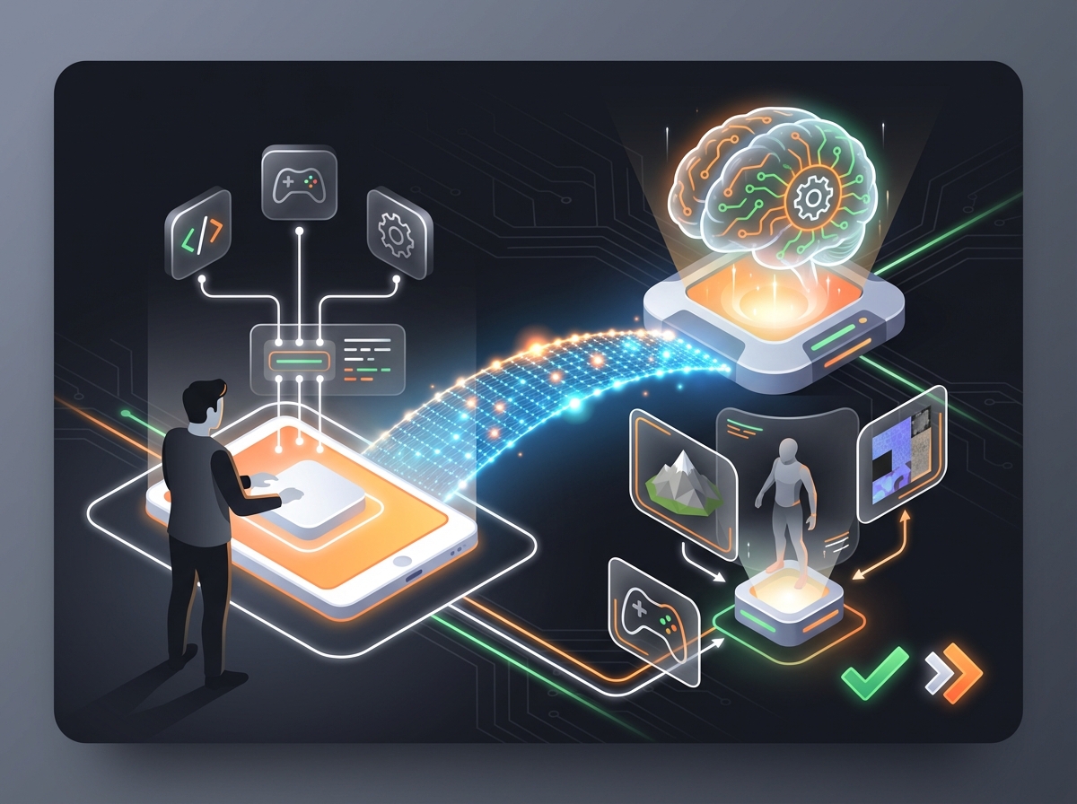 Illustration for: AI Tools for Game Development | Transforming the Future of Game Creation