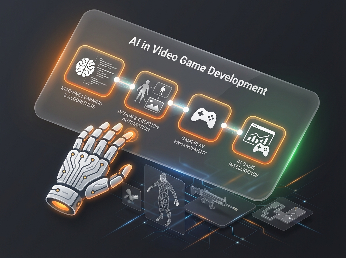 Illustration for: What is AI in Video Game Development?