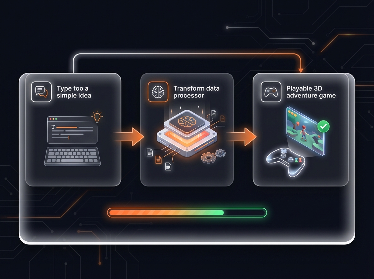 Illustration for: AI Game Builder — Turn Your Ideas Into Playable Games