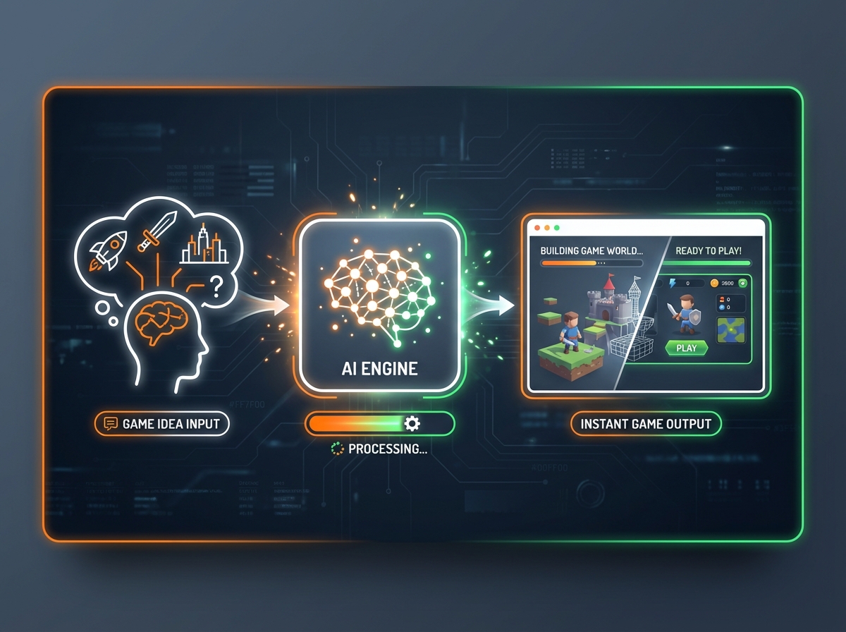 Illustration for: AI Game Creator