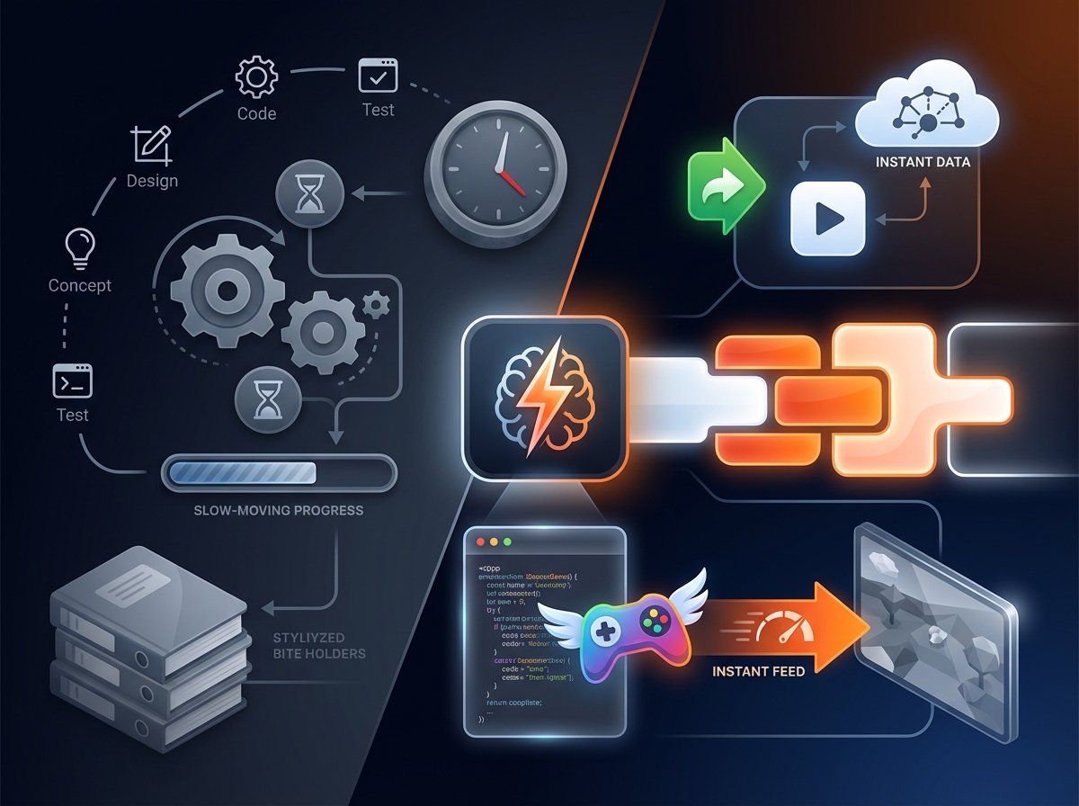 Illustration for: Build Games at the Speed of Thought