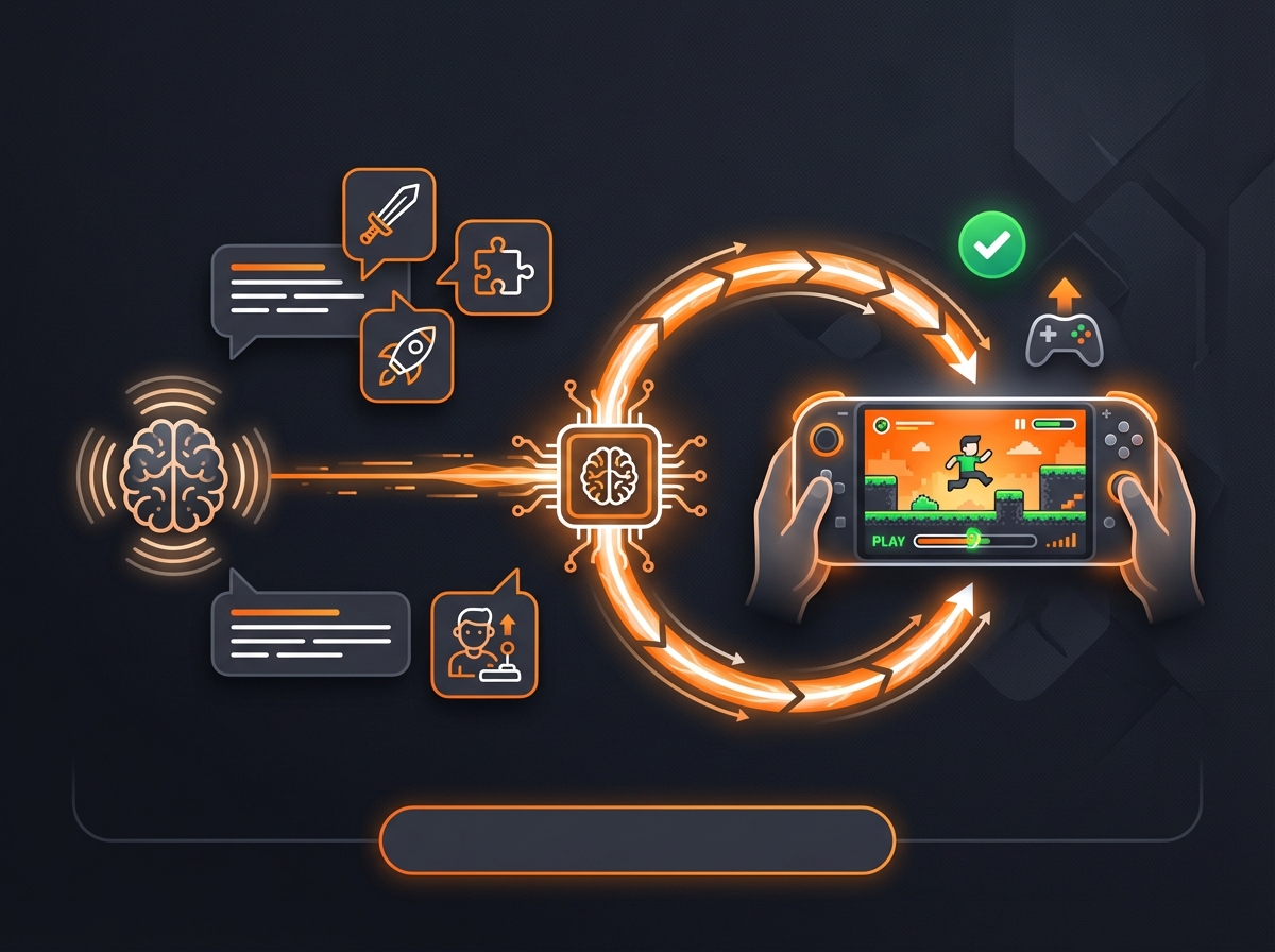 Illustration for: Your Ideas, Instantly Playable