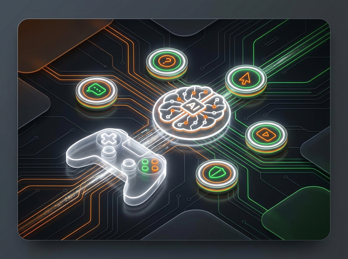 Illustration for: The Future of Player Onboarding: Top 5 AI Tools for Video Game Tutorials