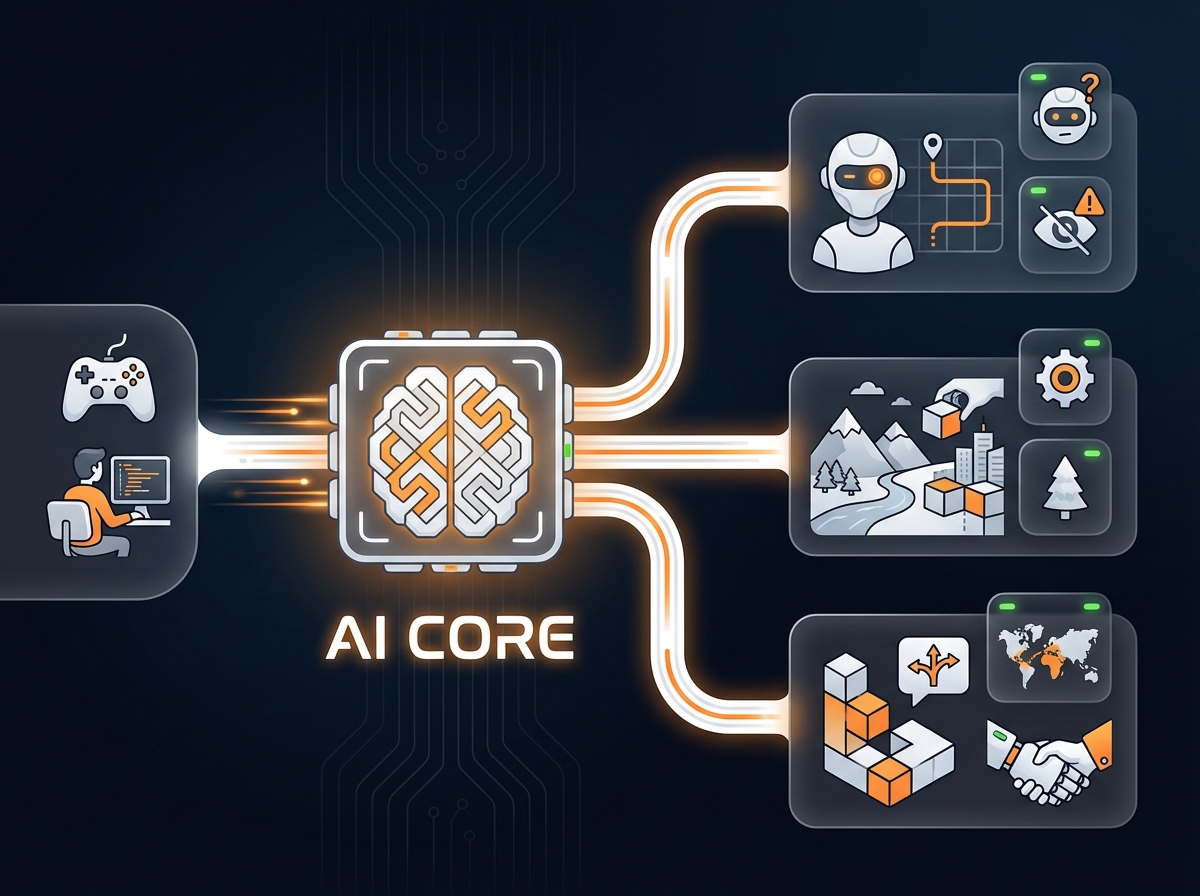 Illustration for: AI for Game Development: What Is It and How to Use It?