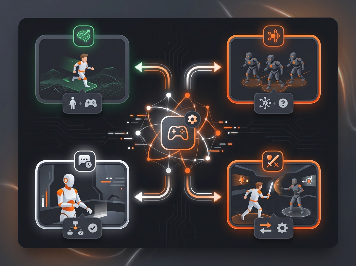 Illustration for: What is AI in Game Development?