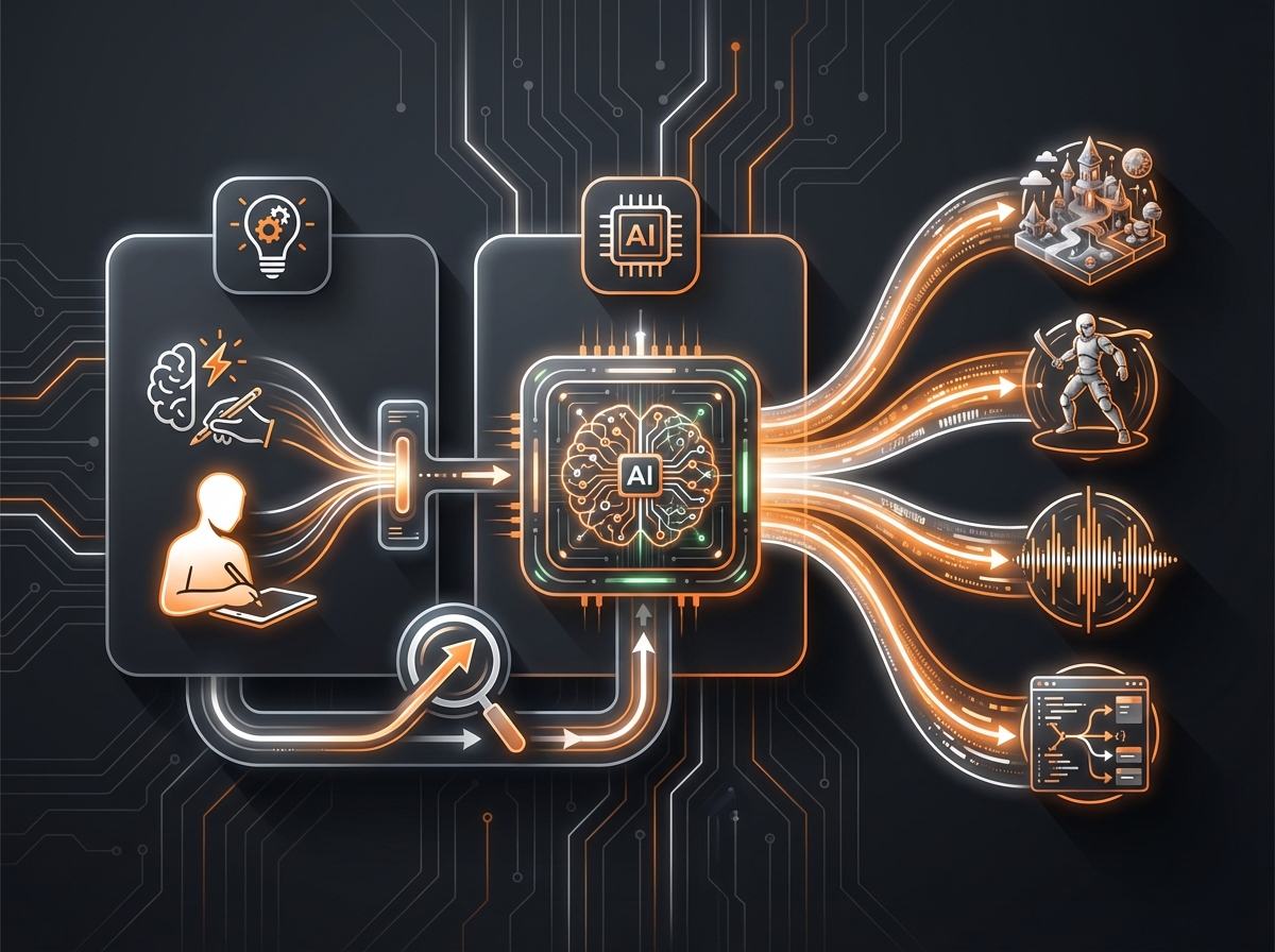 Illustration for: Todd Howard is Right: AI Can’t Replace Creative Intention—It Amplifies It