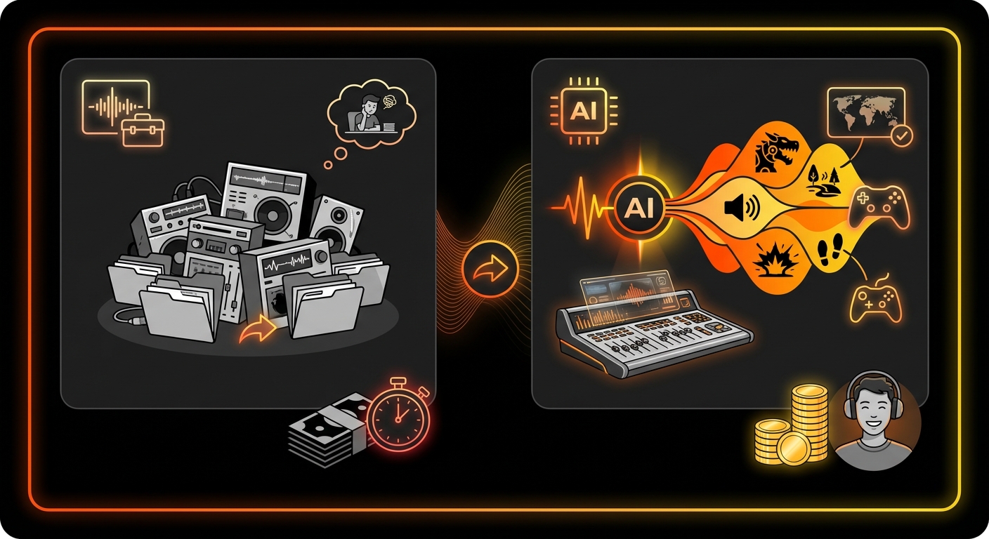 Illustration for: Why AI-Generated Sound is a Game-Changer for Developers