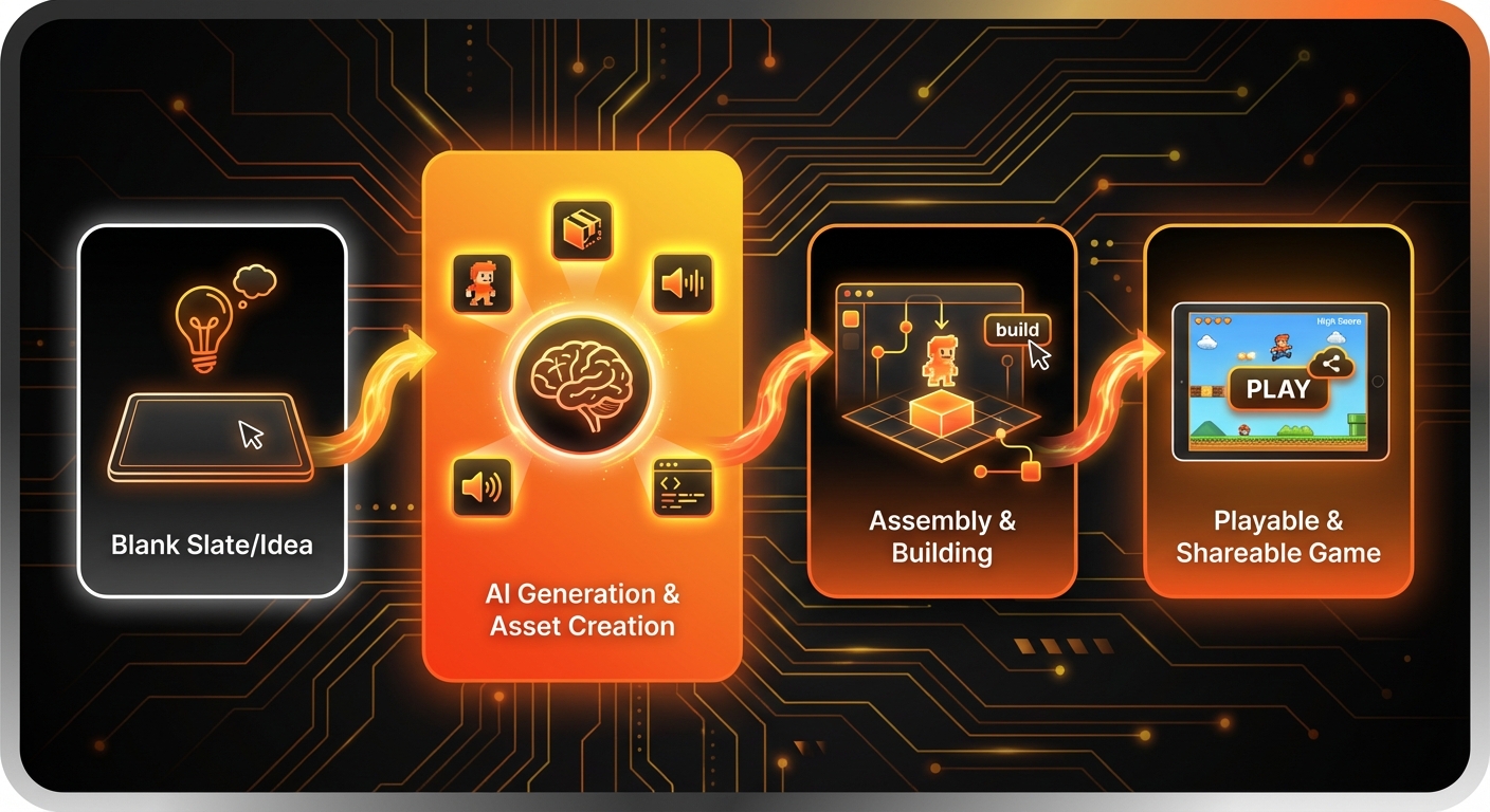 Illustration for: Your Step-by-Step Guide to Creating a Game with AI