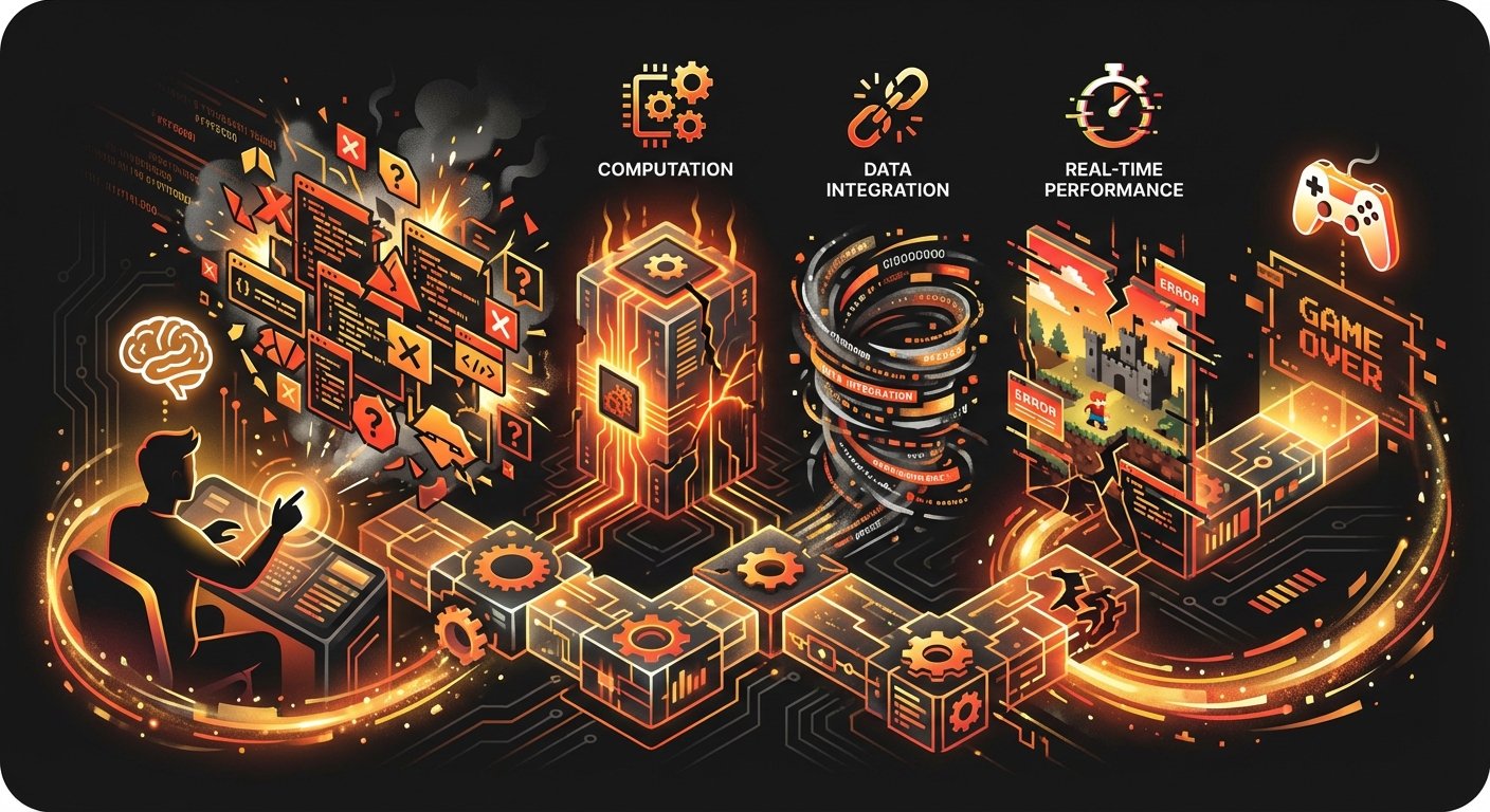 Illustration for: The Core Technical Hurdles in AI Game Creation