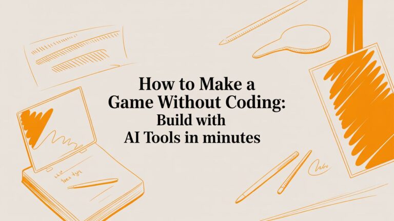 how to make a game without coding: Build with AI Tools in Minutes