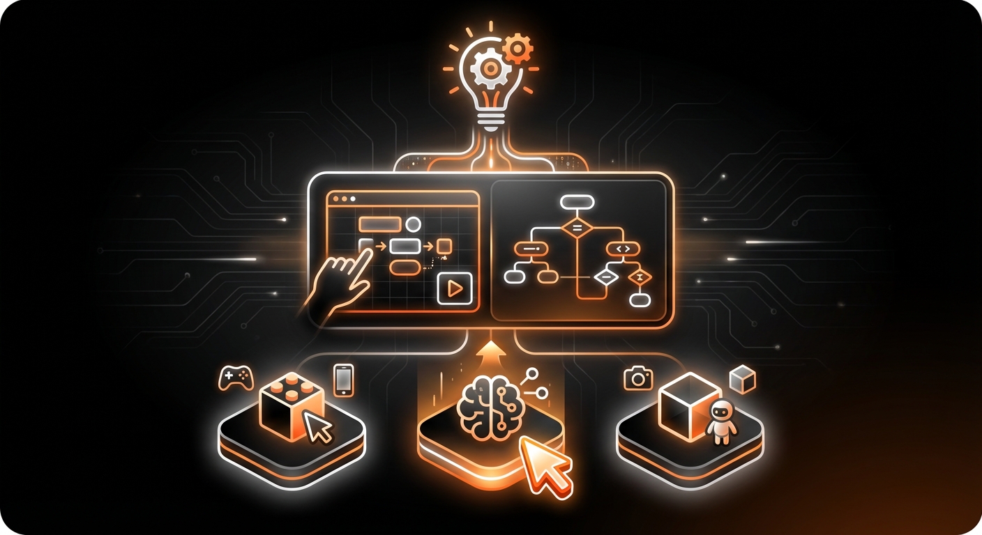 Illustration for: Step 2: Choose the Right No-Code Platform
