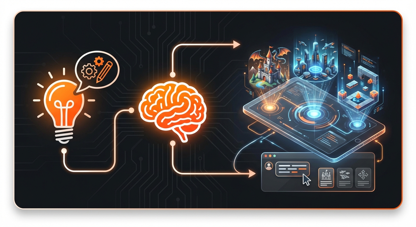 Illustration for: Step 1: Ideation and Concept Development with AI