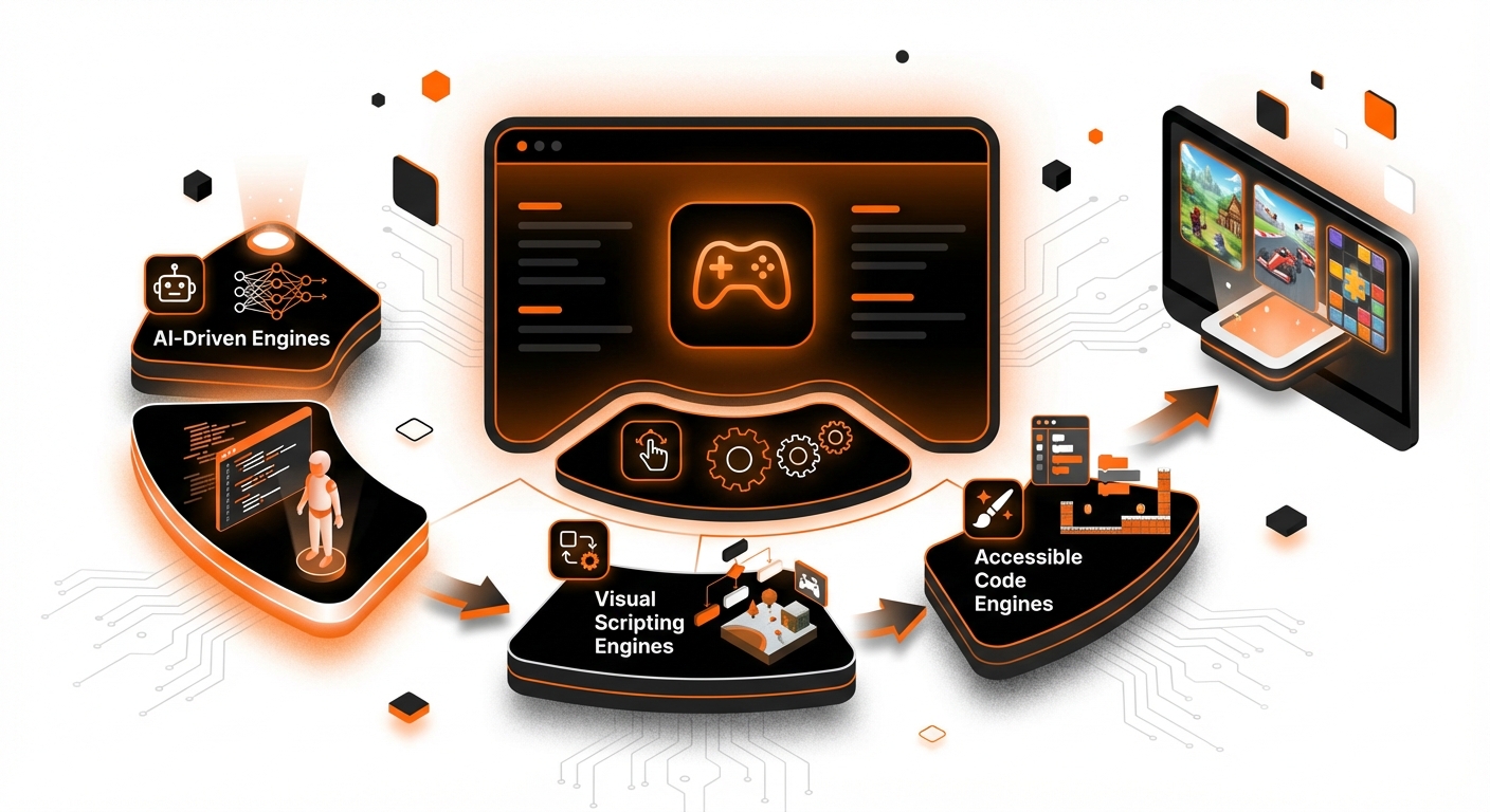 Illustration for: Top Game Creation Engines for New Developers in 2026