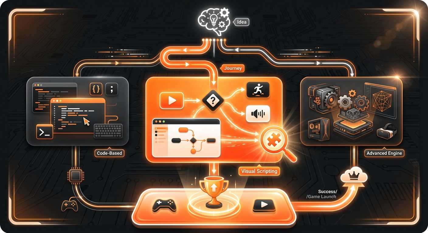 Illustration for: Choosing the Right Tool for Your Game Idea
