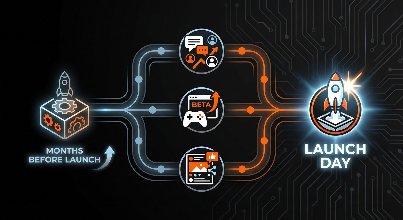 Illustration for: Step 2: Build a Strong Pre-Launch Foundation